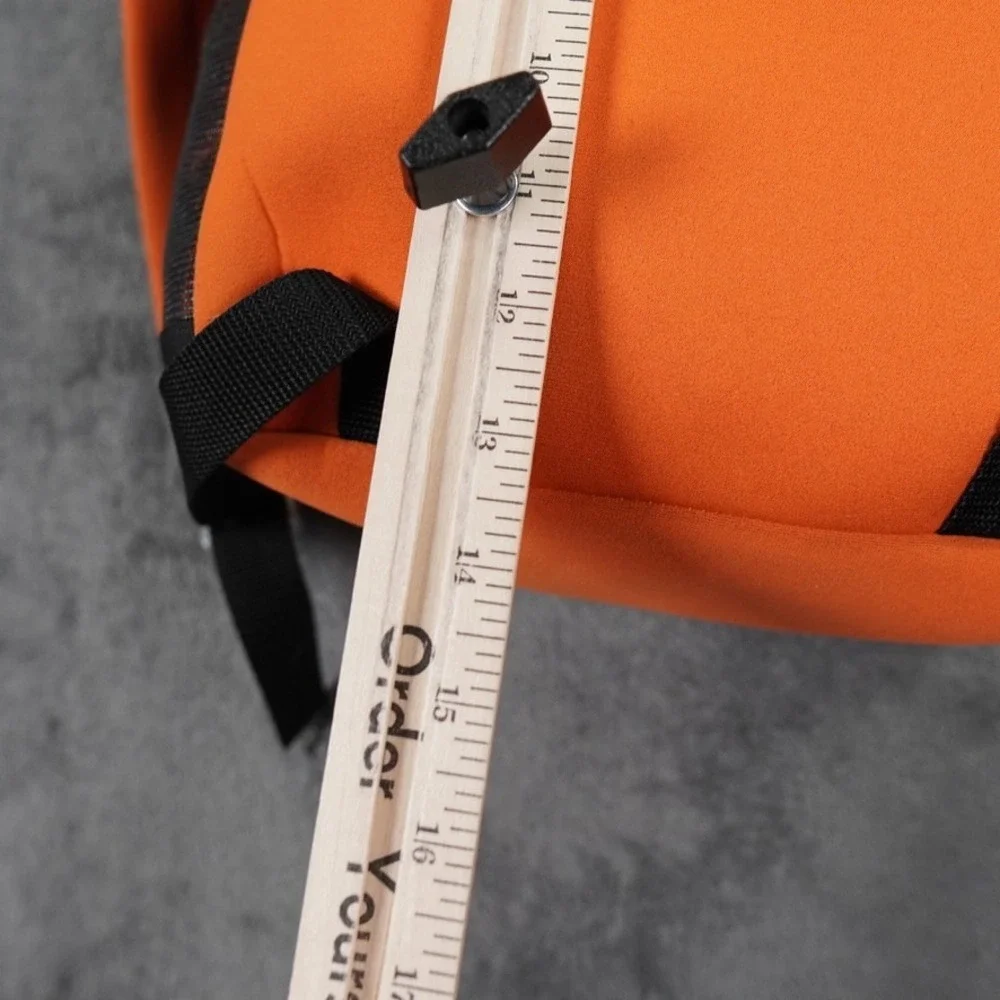 Ladybug Backpack Sling Bag Unisex Orange Daisy Flower Neoprene Mesh Pockets